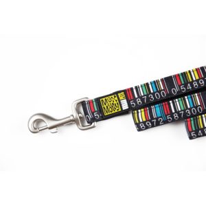 Max & Molly Barcode Short Leash M MM102007
