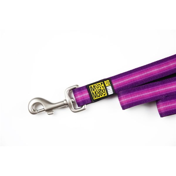 Max & Molly Booster Purple Short Leash M MM132007