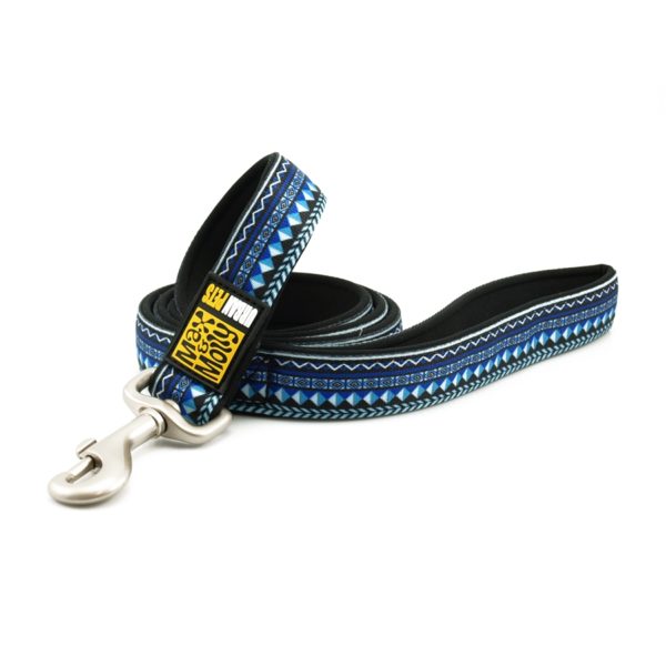 Max & Molly Ethnic Blue Short Leash XS MM106005