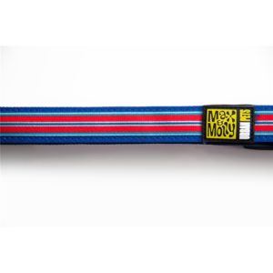 Max & Molly Hampton Strip Blue Collar L MM135004