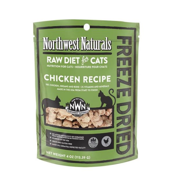 Northwest Natural Chicken FreezeDried Nibbles 4oz NW601