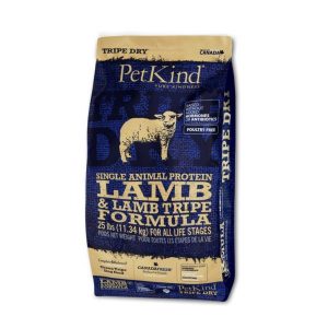 PetKind SAP Lamb & Tripe 25lb (11.34kg) PE1203
