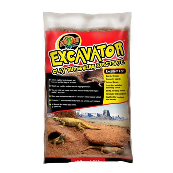 Zoo Med Excavator Clay Burrow Substrate 20lb ZMXR20